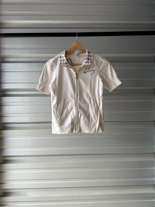 Vintage Billabong Short Sleeve Sweatshirt - Small