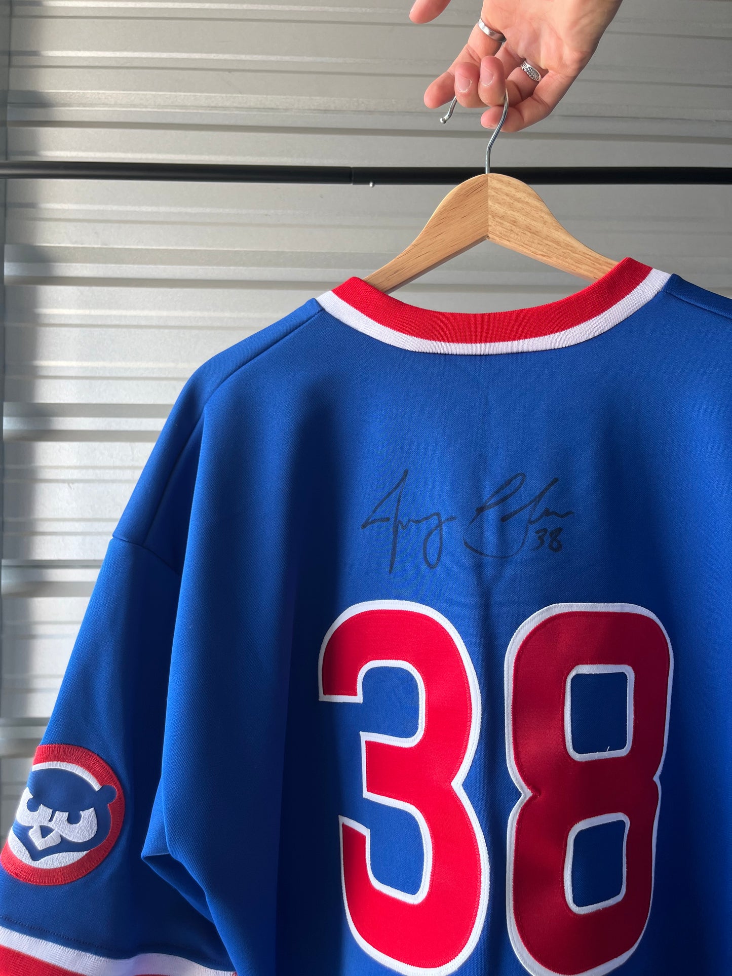 Vintage Chicago Cubs Autographed Jersey - XL