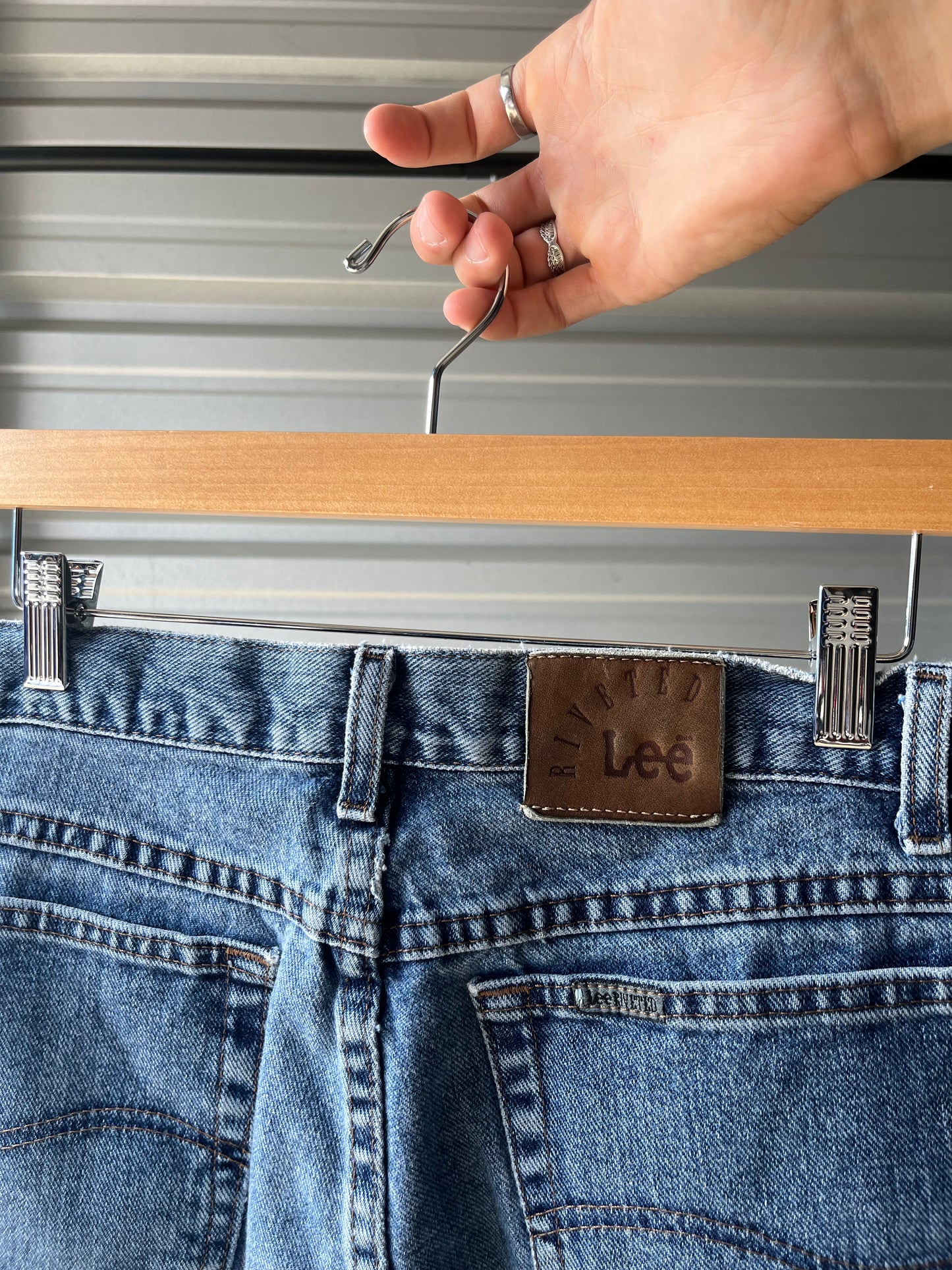 Vintage Lee Denim Shorts - 30