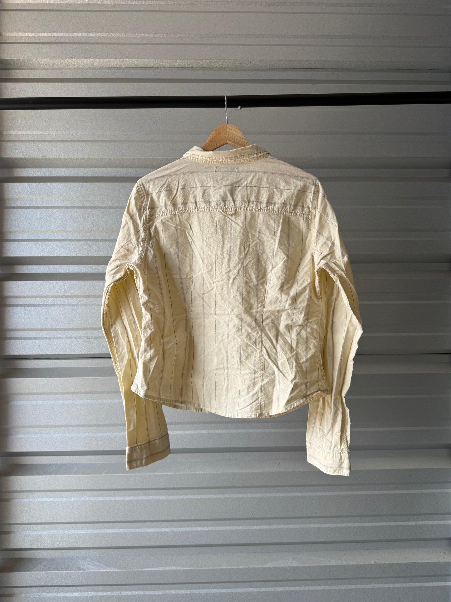 Vintage Yellow Button Down Shirt - XL