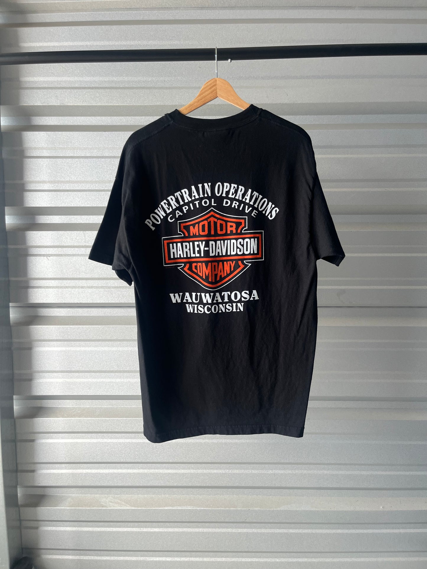 Vintage Harley Davidson Graphic T-Shirt - Large