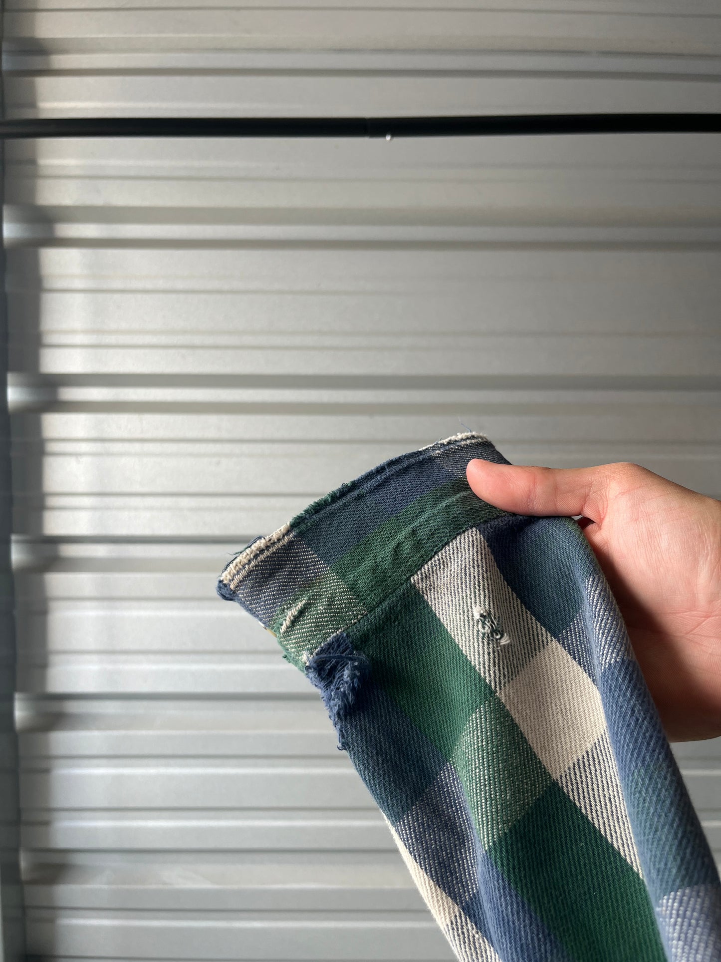 Vintage OshKosh Distressed Flannel - XL