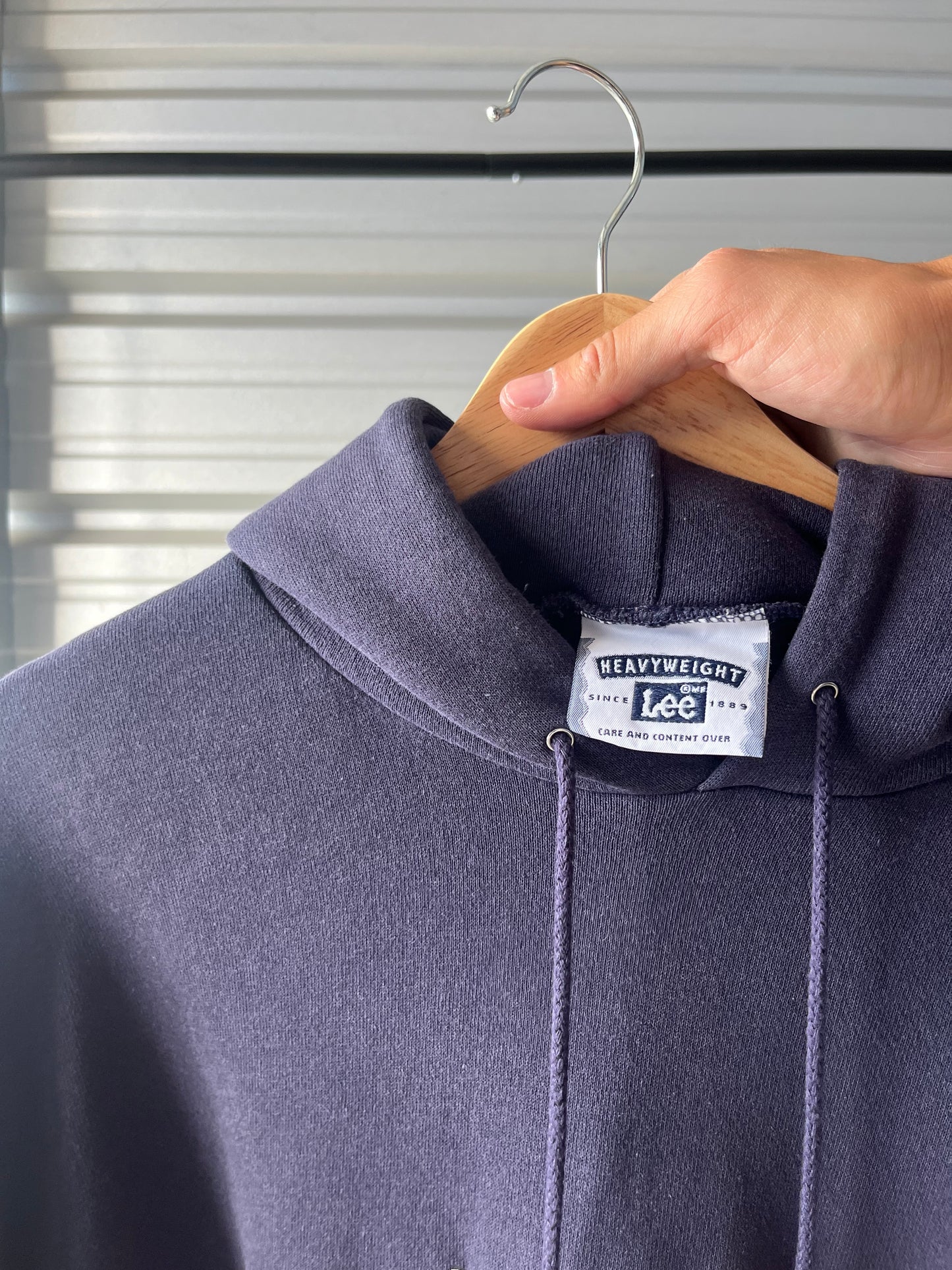 Vintage Lee Heavy Weight Illinois Hoodie - XL
