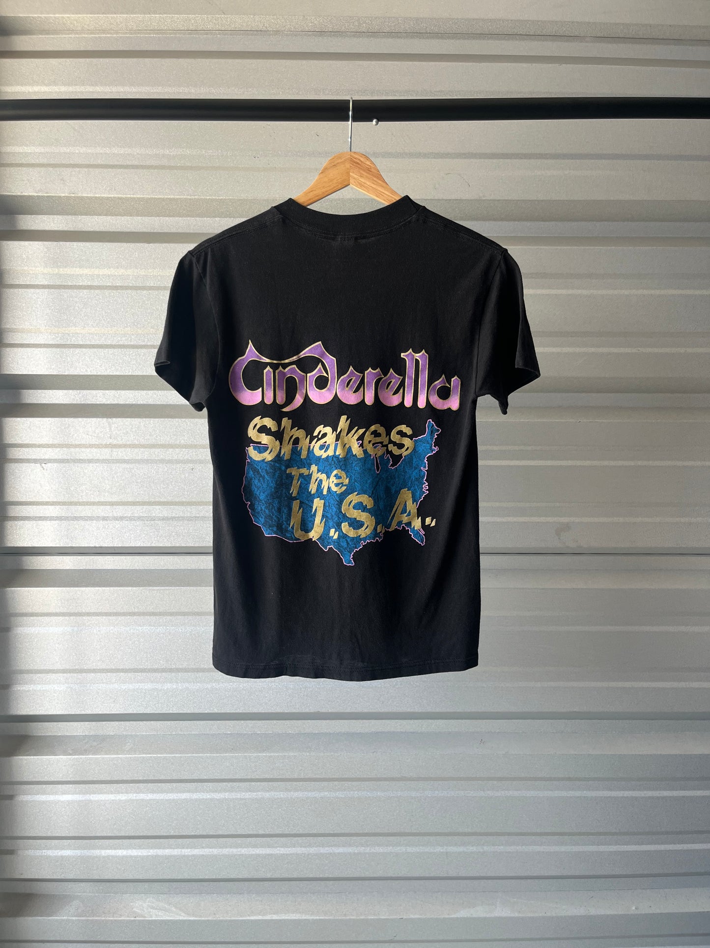 1980s Cinderella Shake The USA Tour T-Shirt - Small
