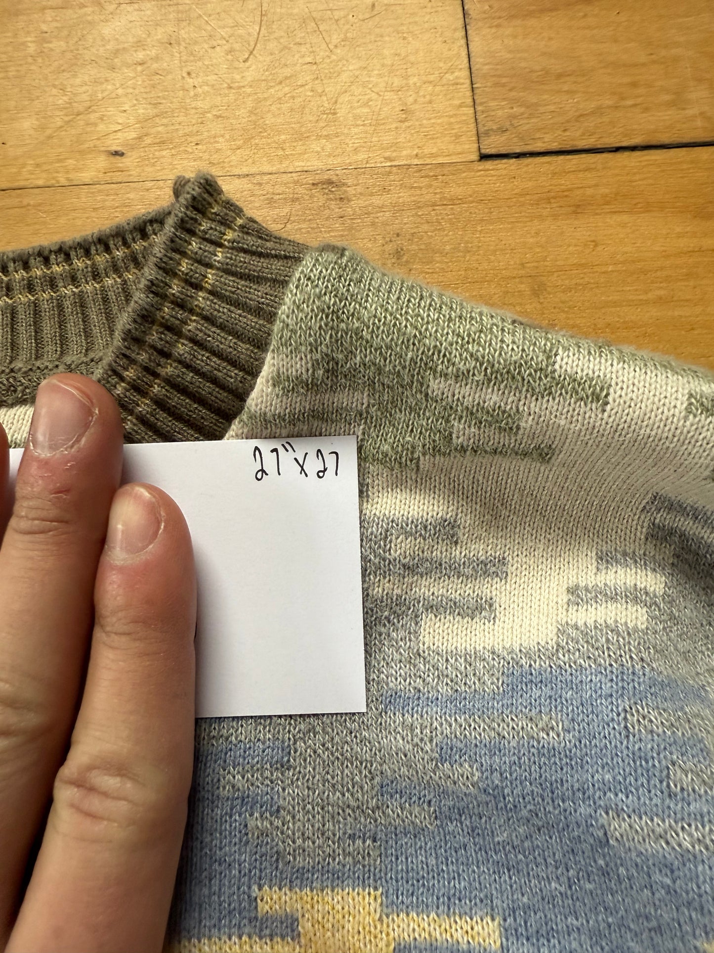 90s Tosani Digital Camo Sweater - XL