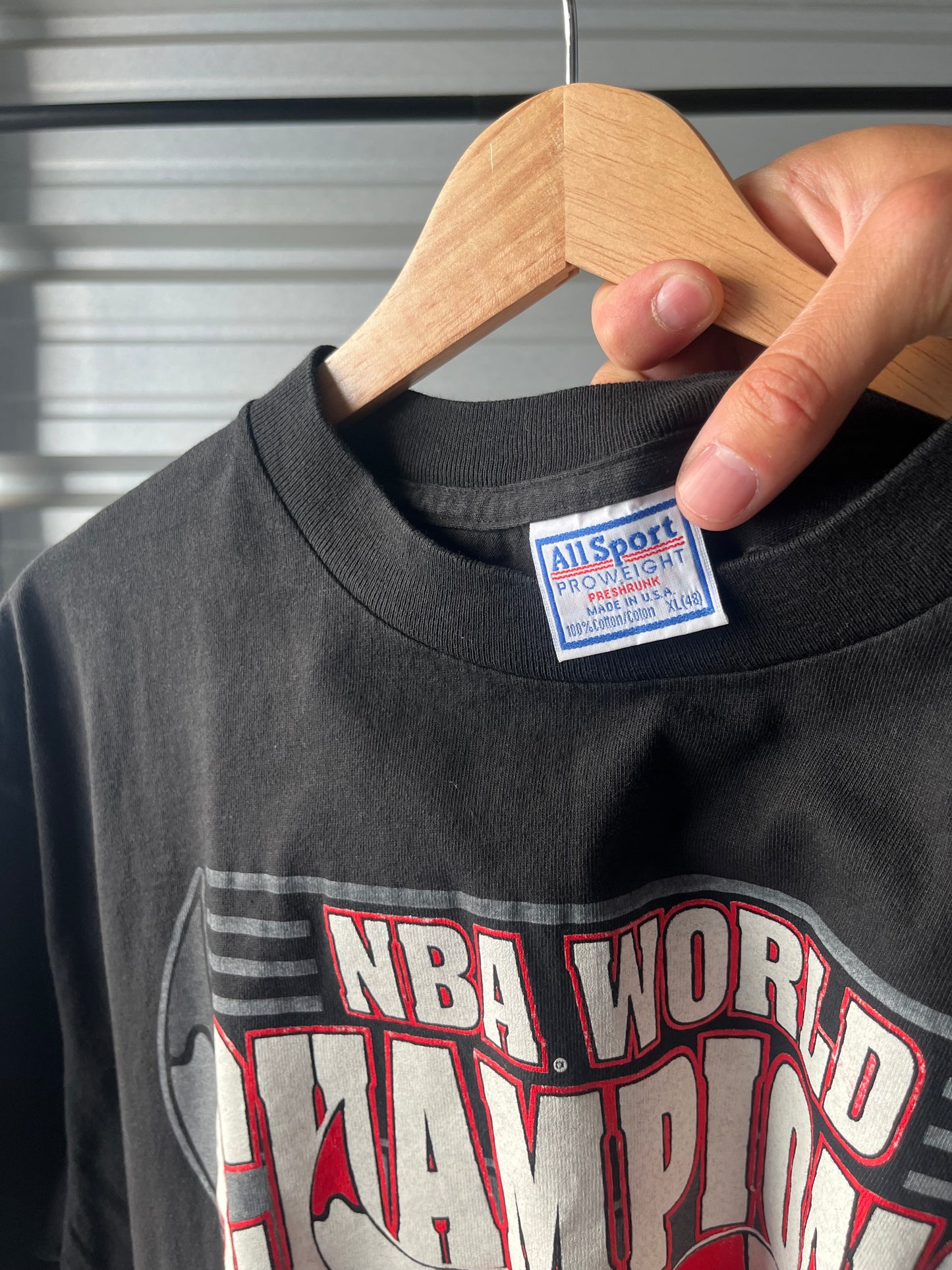 Vintage Chicago Bulls World Champions T-Shirt - XL