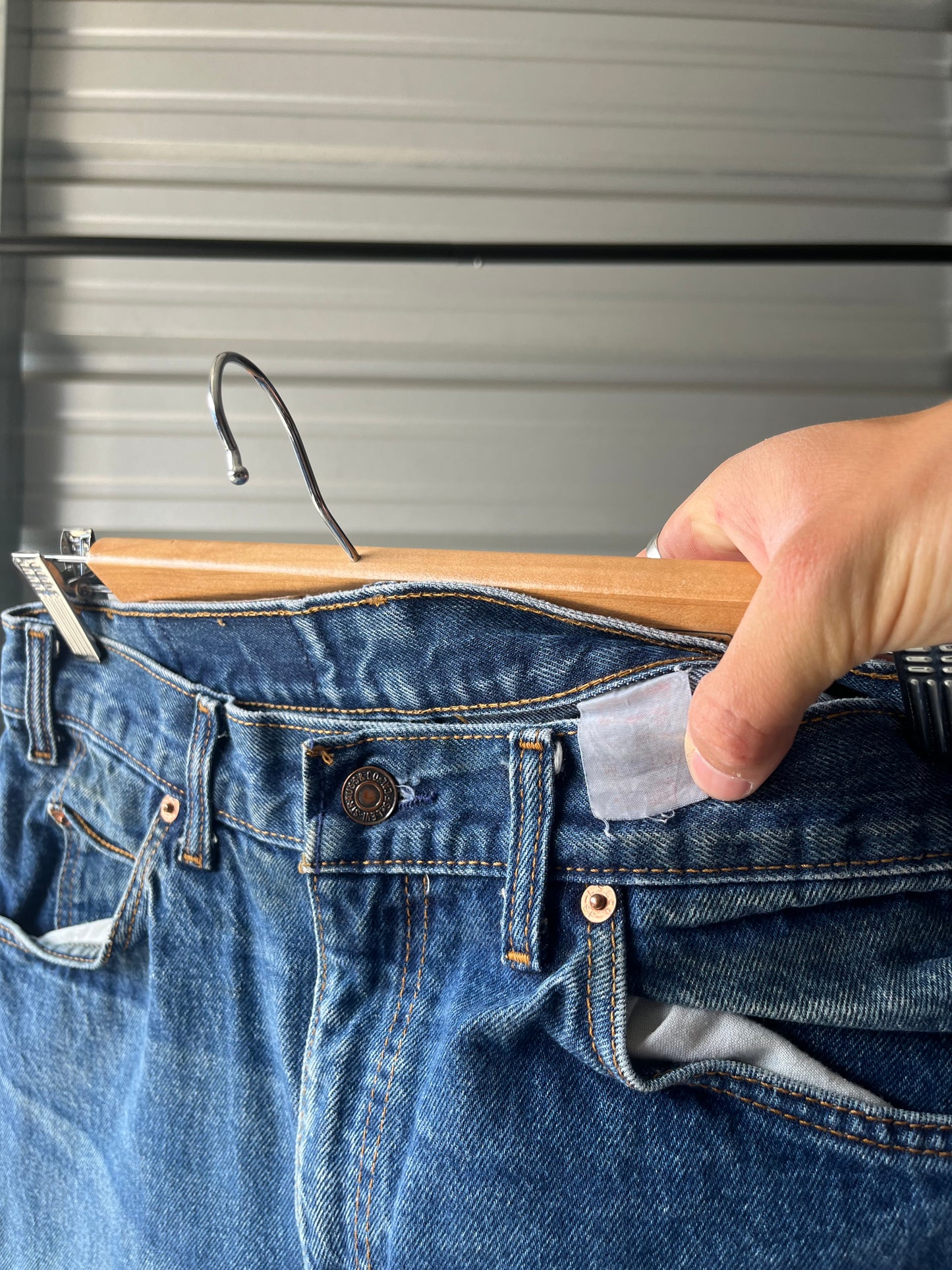 Vintage Levi’s 505 Orange Tab Denim Jeans - 32