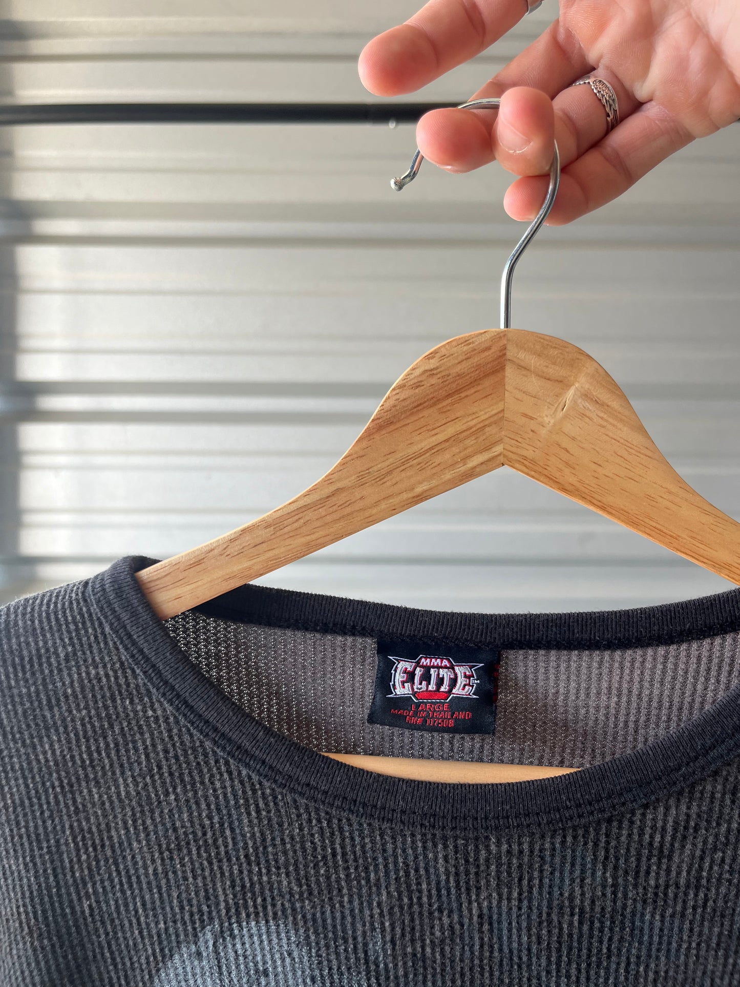 Vintage MMA Elite Long Sleeve Thermal - Large