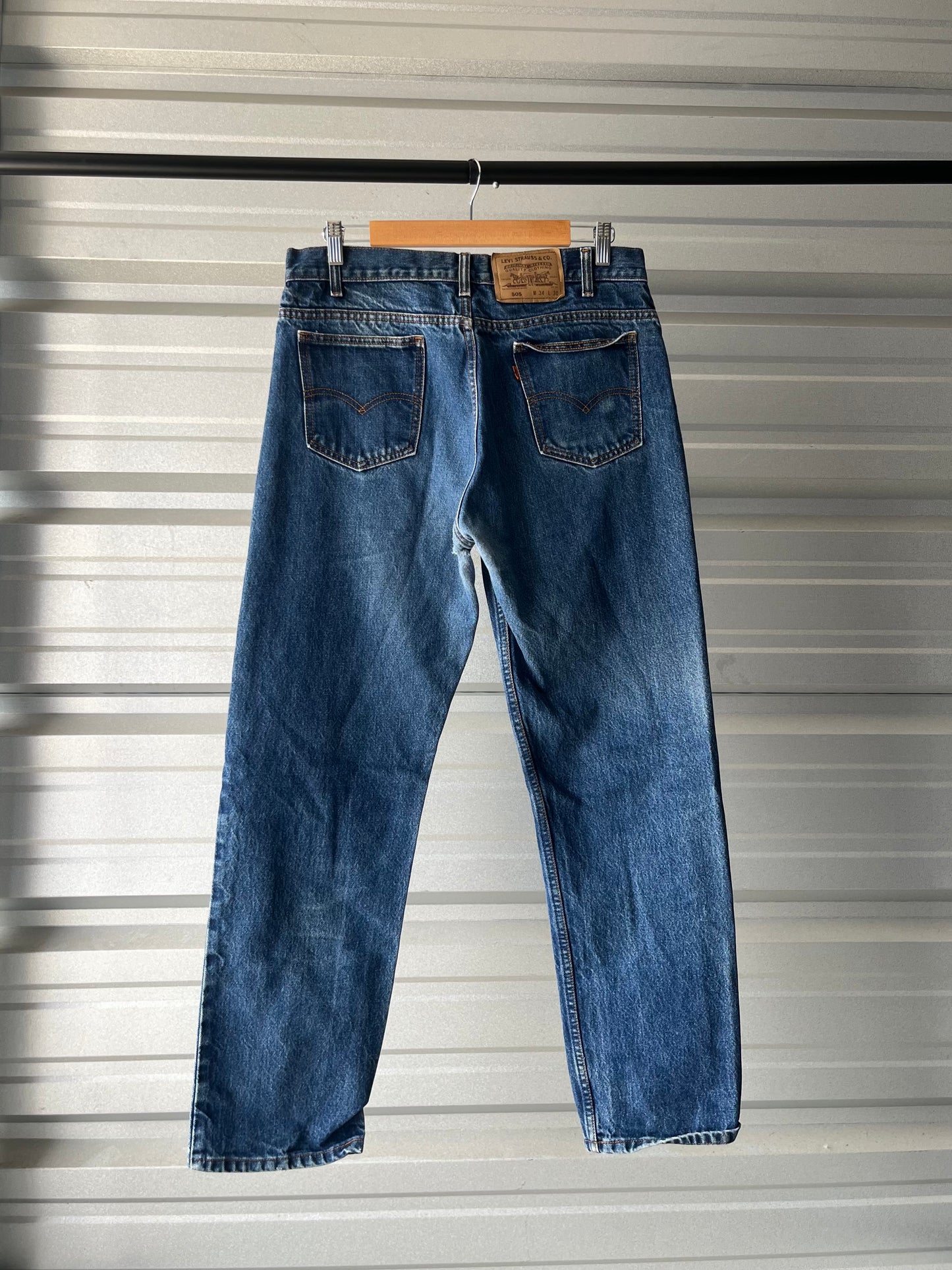 Vintage Levi’s 505 Orange Tab Denim Jeans - 32
