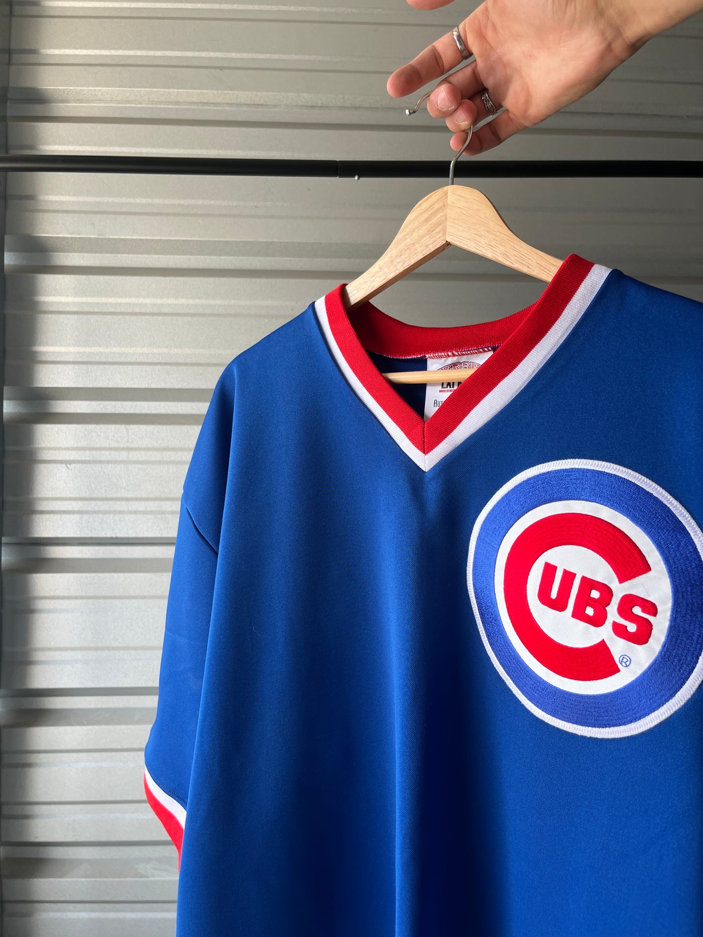 Vintage Chicago Cubs Autographed Jersey - XL