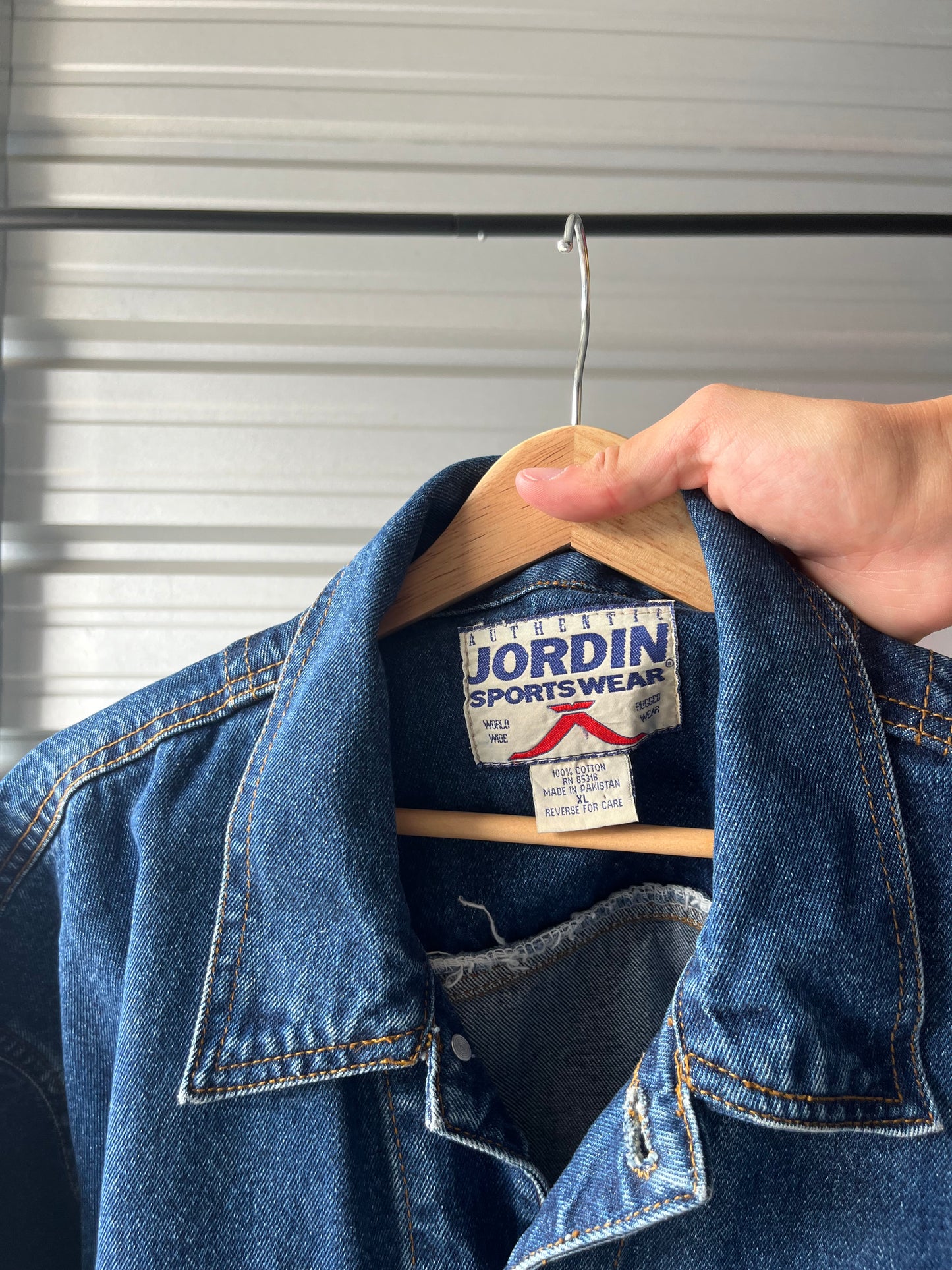 Vintage Jordin Sportswear Denim Jacket - XL