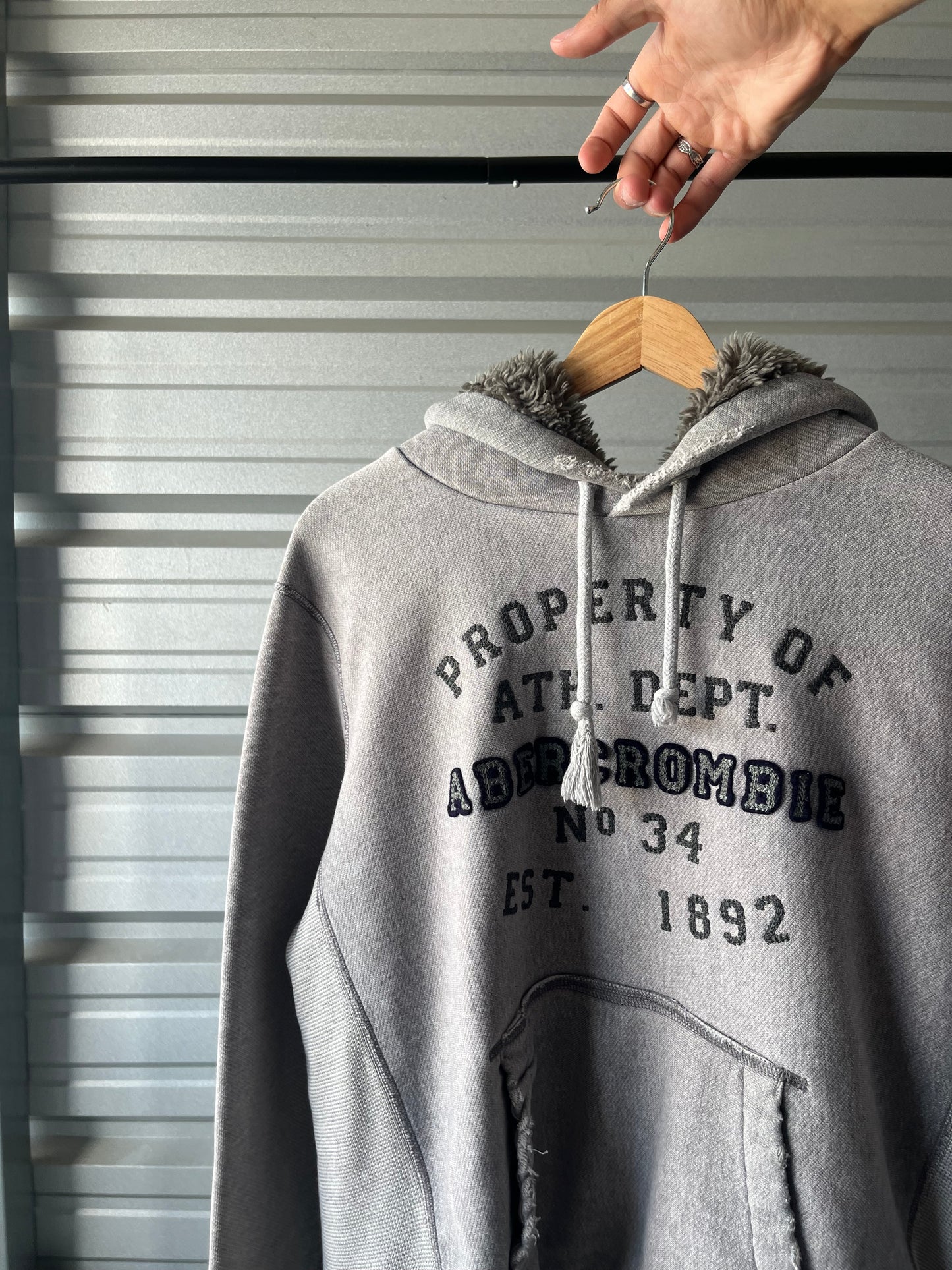 Vintage Abercrombie Athletic Dept. Hoodie - Medium