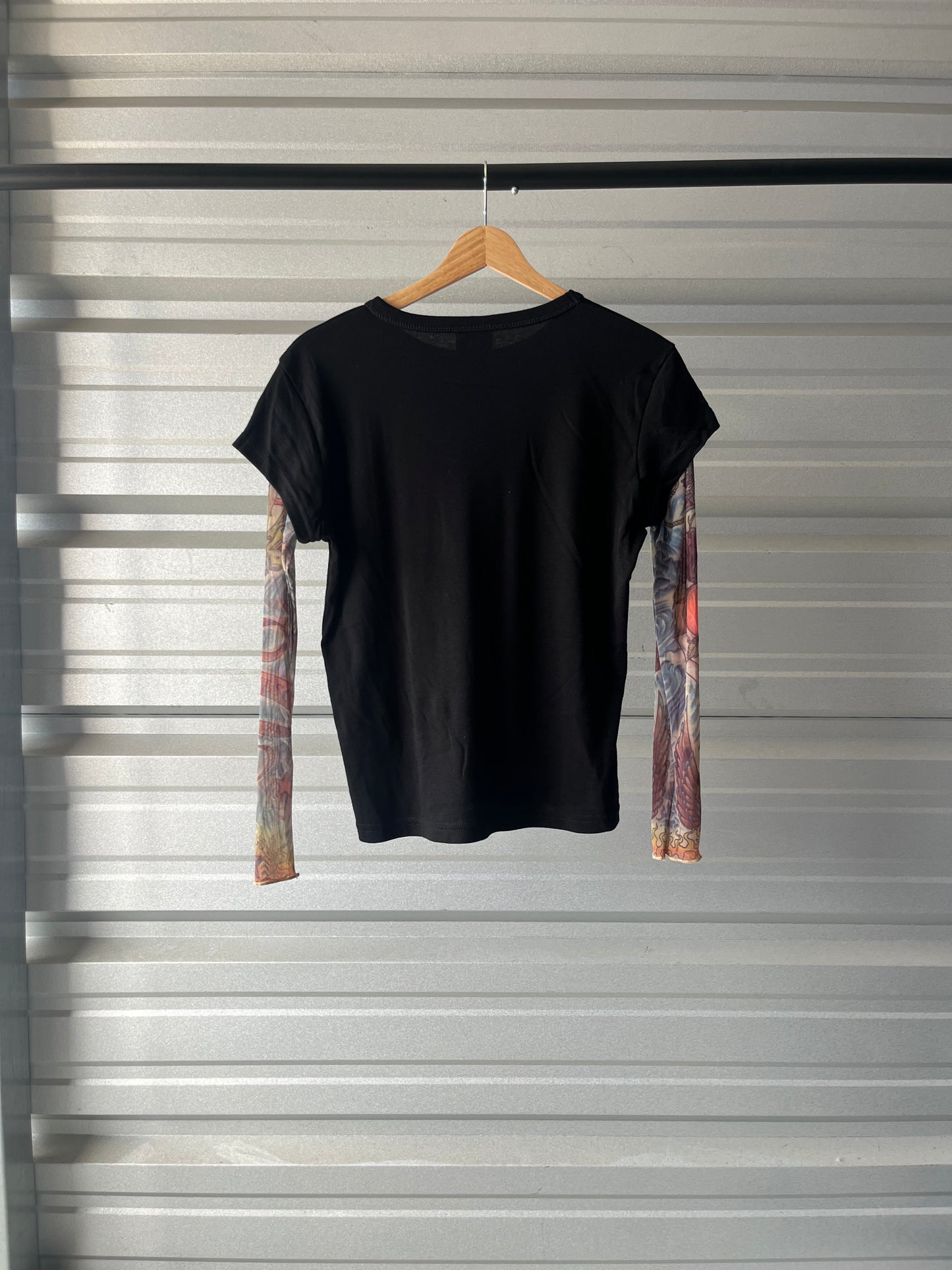Vintage Harley Davidson Tattoo Sleeve T-Shirt - Medium