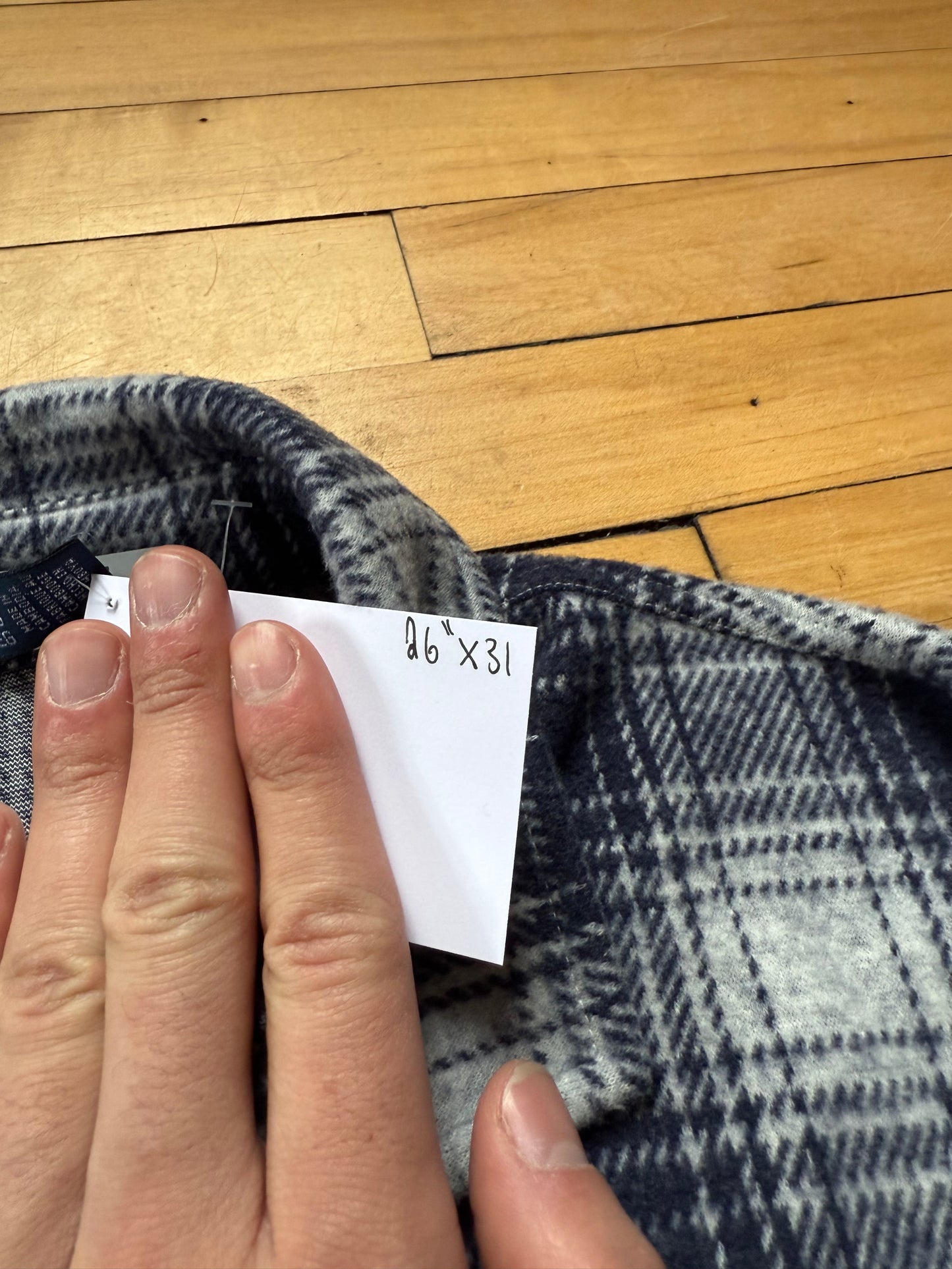 Ralph Lauren Blue Woven Flannel - XL