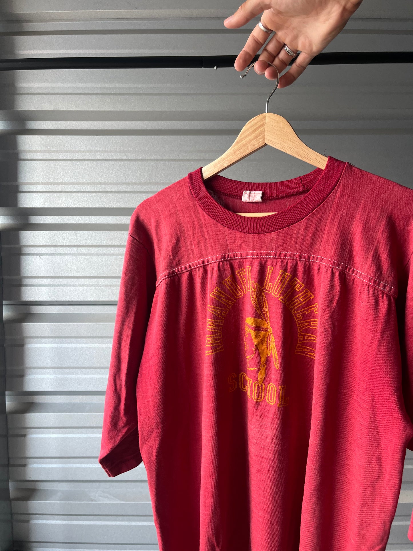 1970s Immanuel Lutheran School Faded T-Shirt - Large