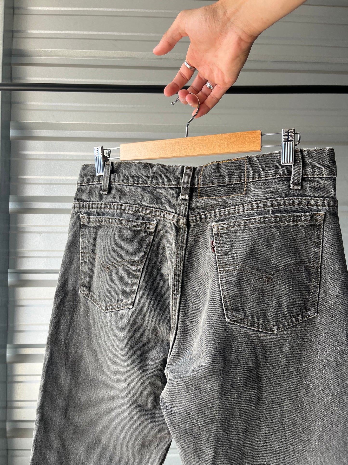 Vintage Levi’s Faded Black Jeans - 32