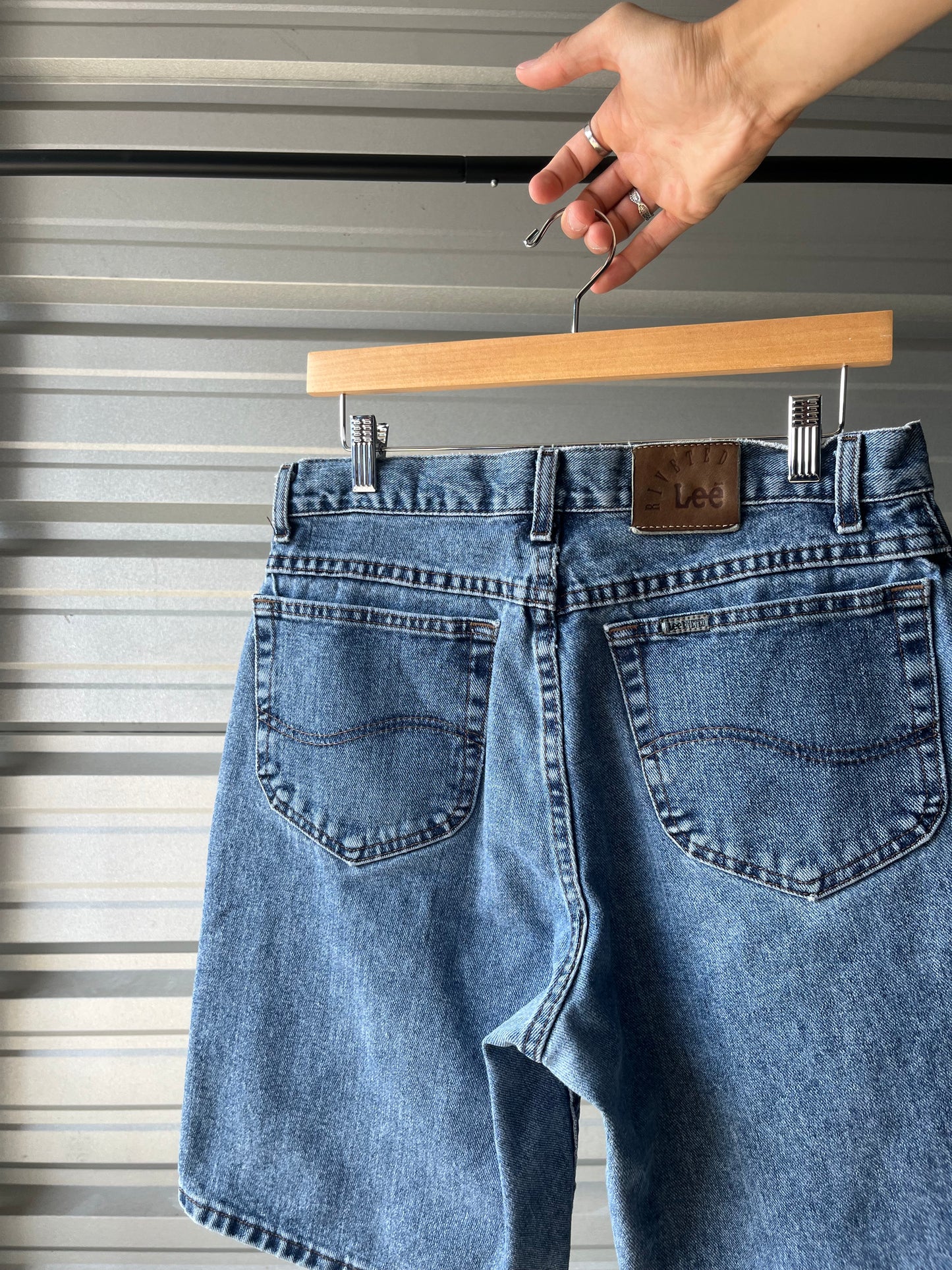 Vintage Lee Denim Shorts - 30