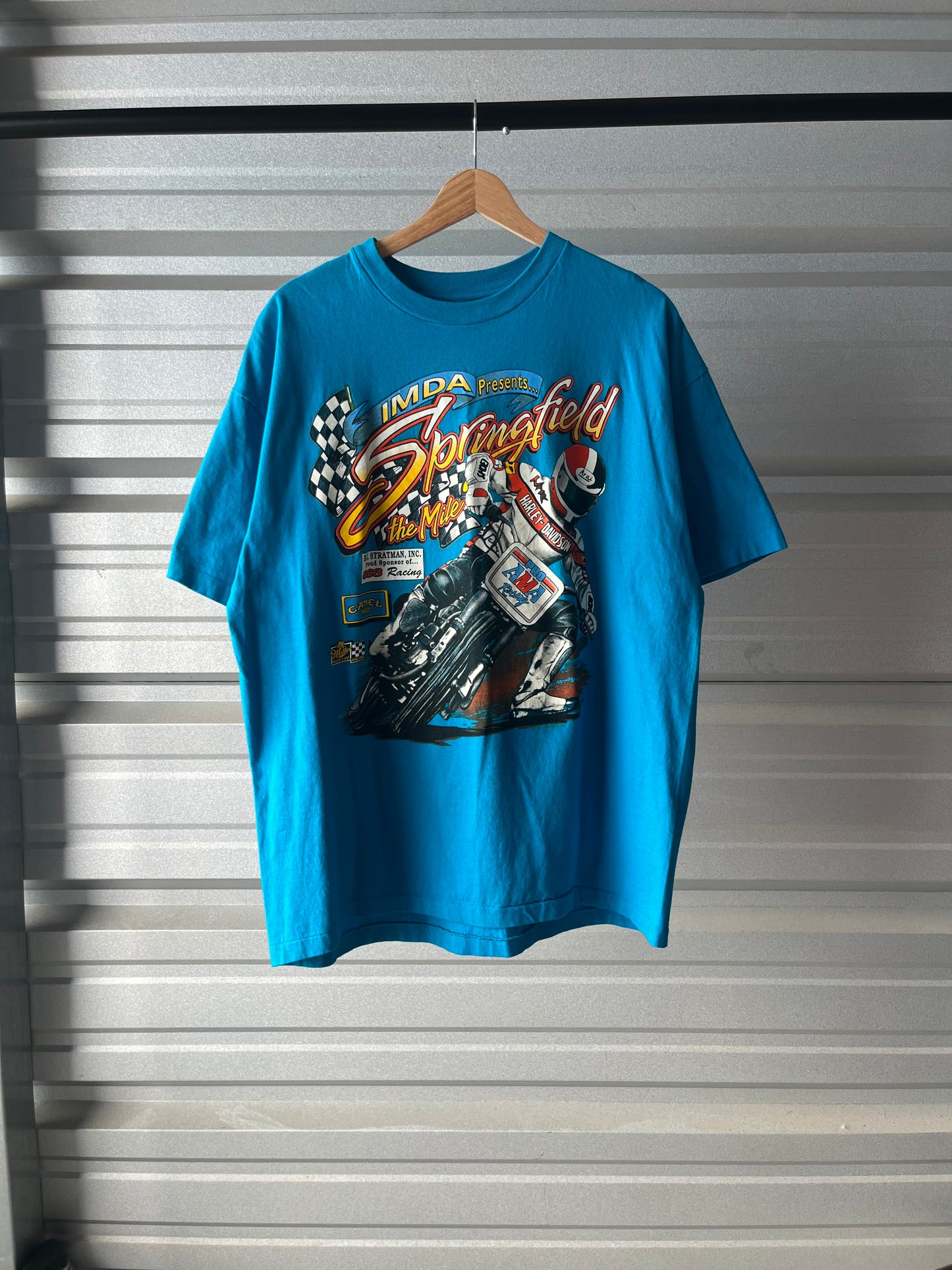 Vintage Harley Davidson Racing T-Shirt - XL