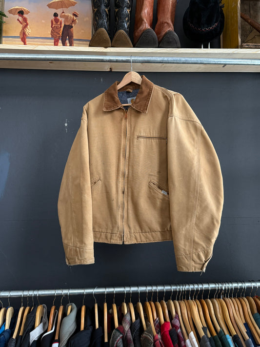 Vintage Carhartt Tan Detroit Jacket - Large