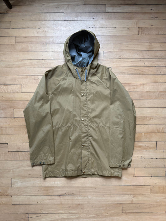 70s Gore Tex By Sierra West Tan Rain Jacket - Medium