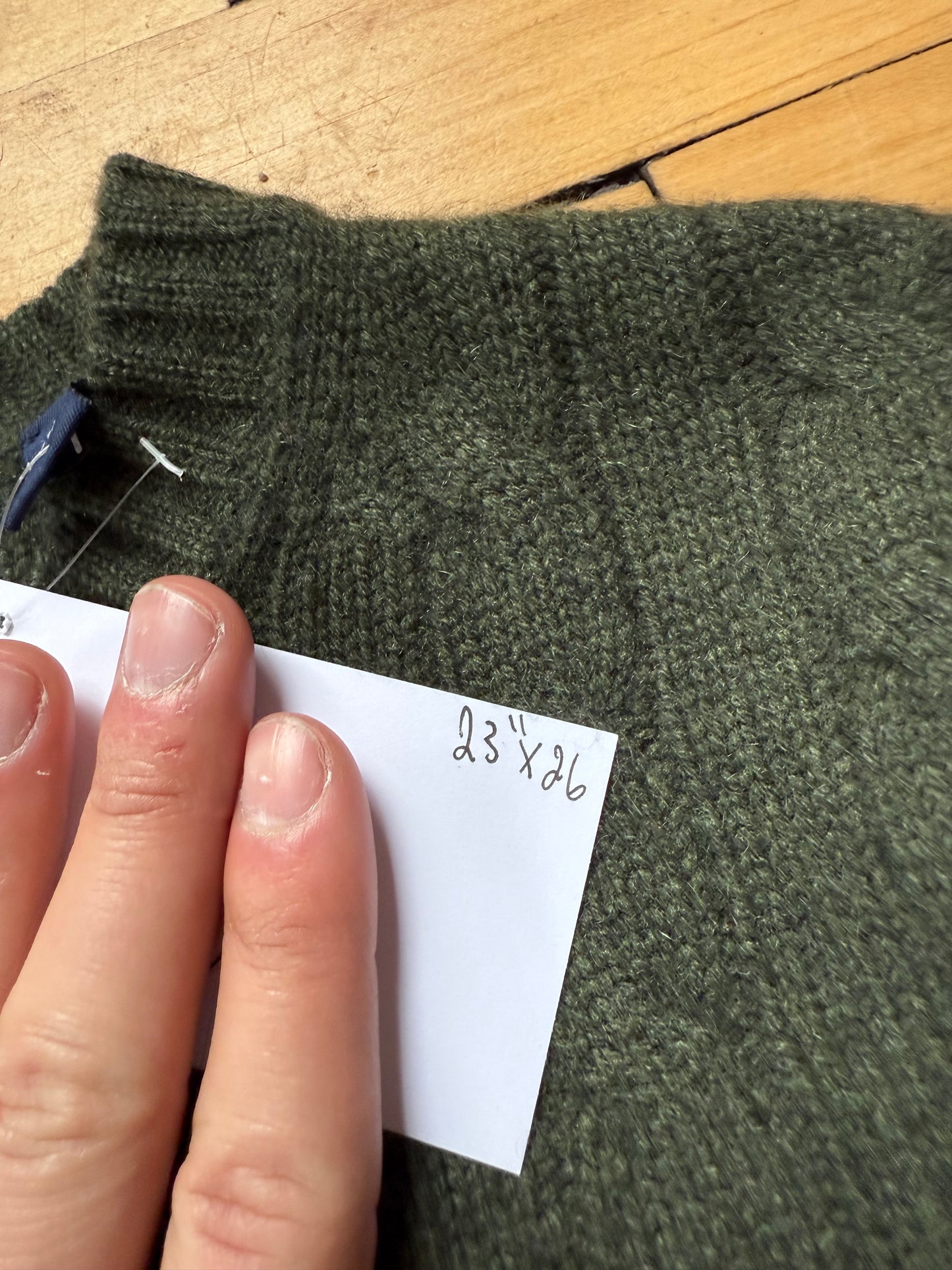 90s Grant Thomas Cashmere Cable knit Sweater - Large