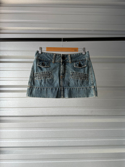Vintage American Eagle Denim Skirt - Size 4