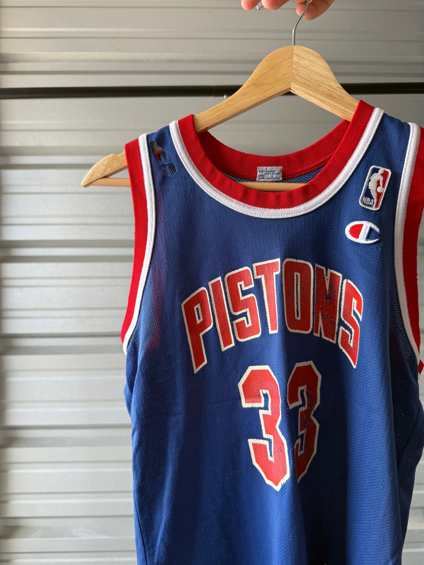 Vintage Detroit Pistons Champion Jersey - XS