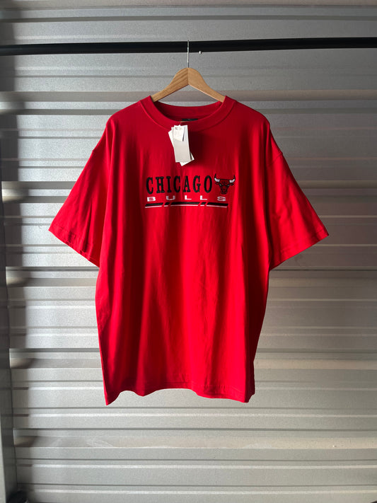 Vintage Chicago Bulls Embroidered T-Shirt - XL