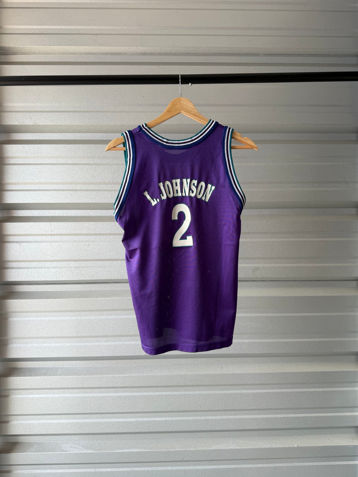 Vintage Charlotte Hornets Champion Jersey - Small