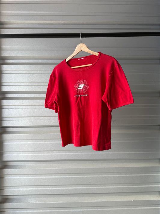 Vintage Red/White NASCAR T-Shirt - XL