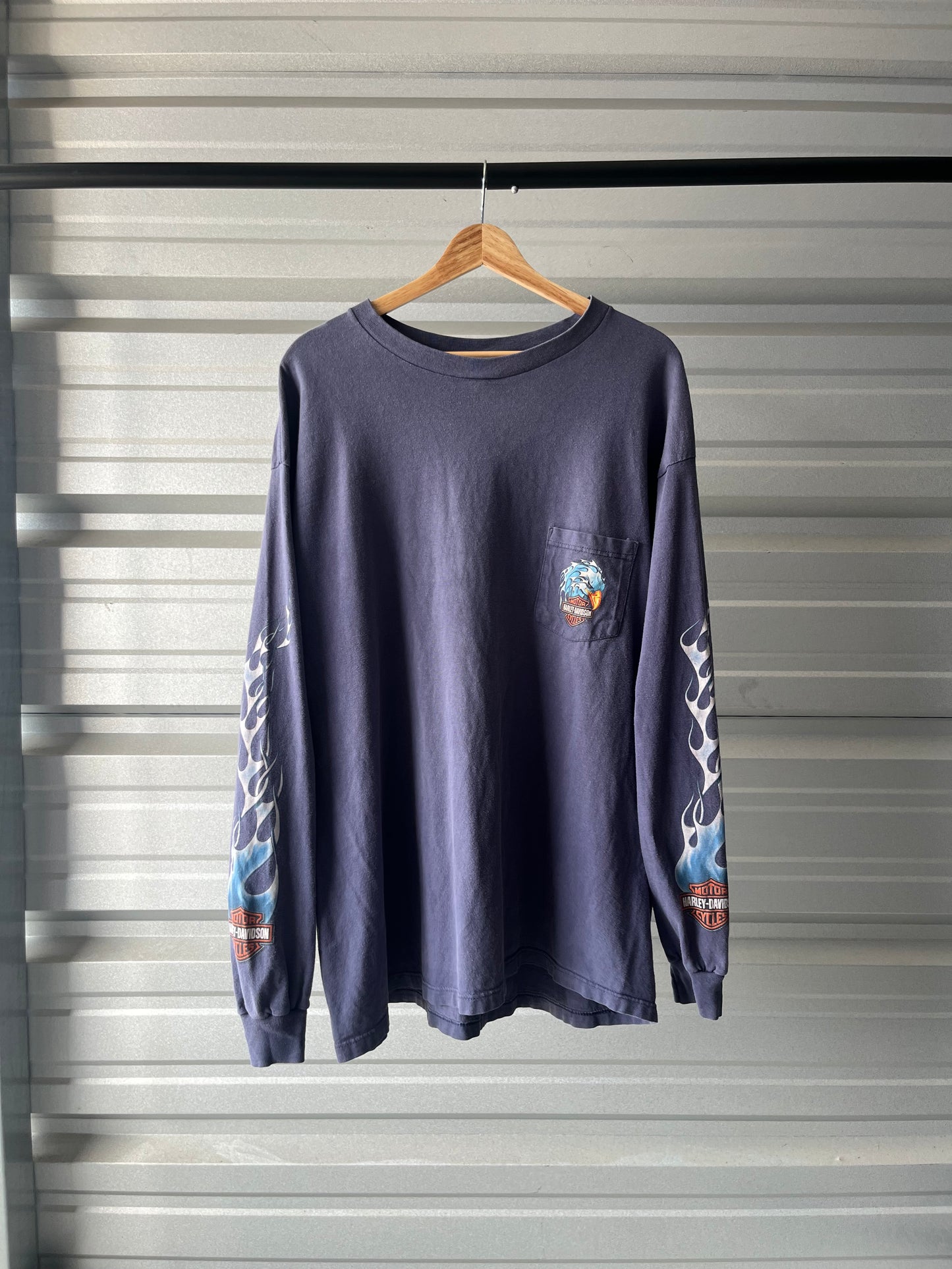Vintage Harley Davidson Long Sleeve T-Shirt - XL