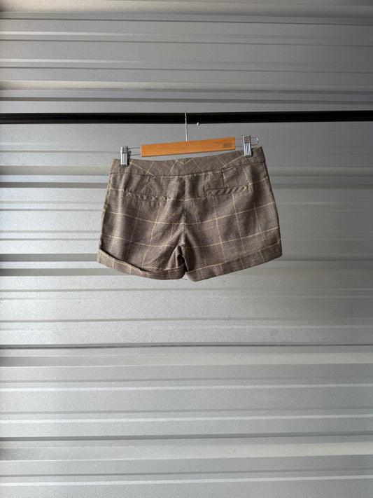 Vintage Zinc Tan Mini Shorts - Size 3