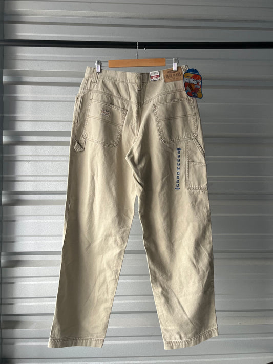 Vintage Old Navy Beige Carpenter Pants - 34