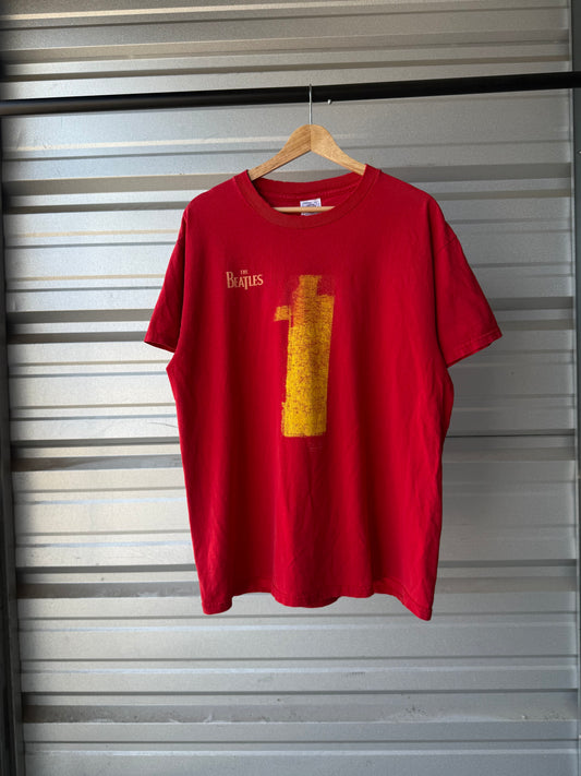 Vintage The Beatles Tour T-Shirt - Large