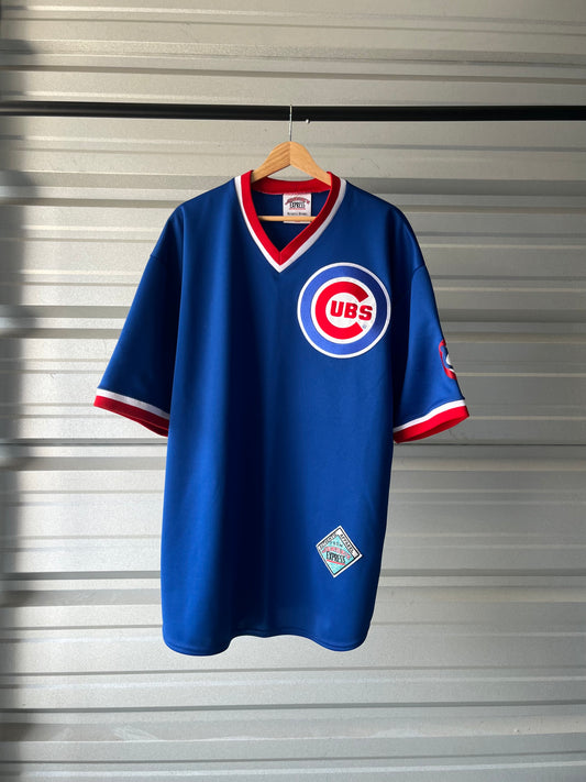 Vintage Chicago Cubs Autographed Jersey - XL