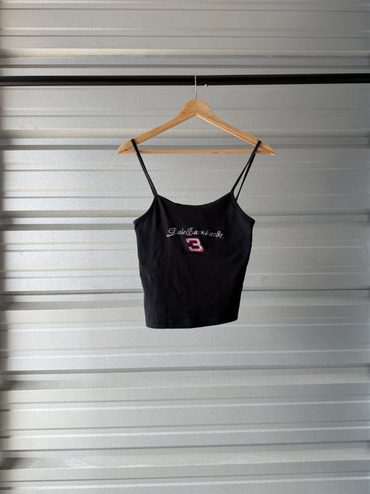 Vintage Black Earnhardt Tank Top - Medium