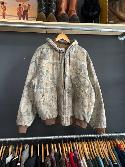 Vintage Walls Camo Hooded Jacket - XL