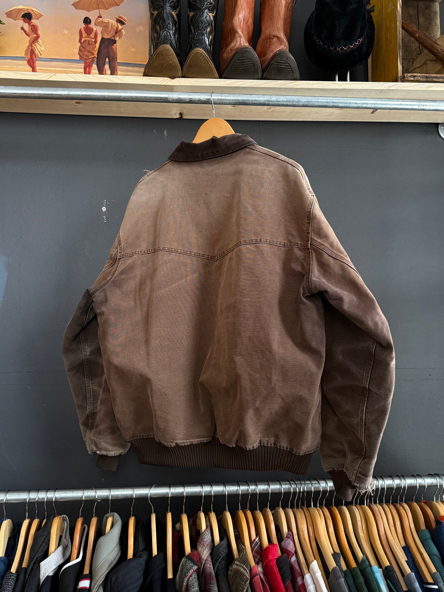 Vintage Carhartt Brown Santa Fe Jacket - XL