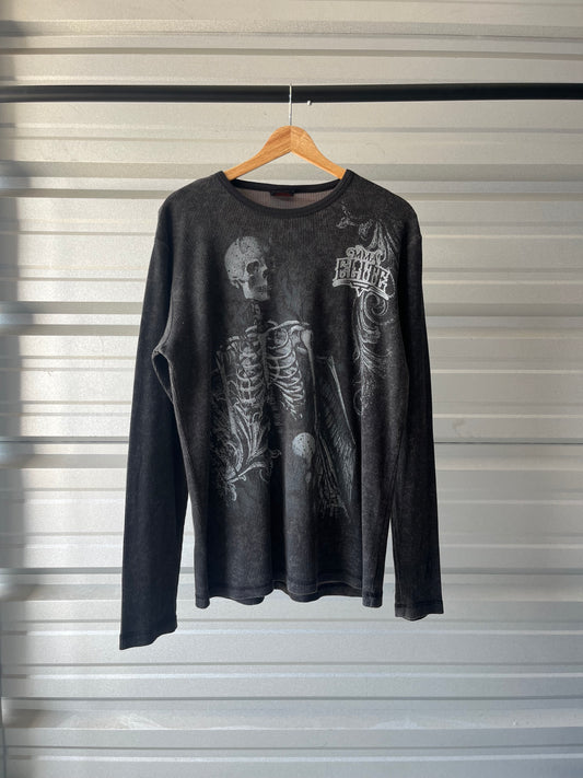 Vintage MMA Elite Long Sleeve Thermal - Large