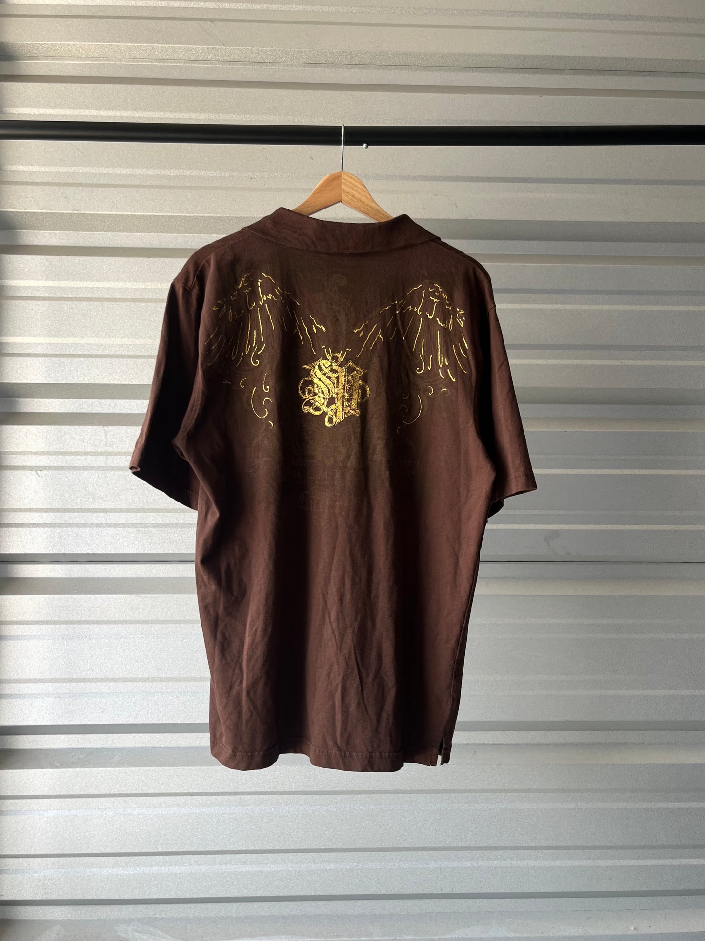 Vintage Southpole Polo T-Shirt - Medium