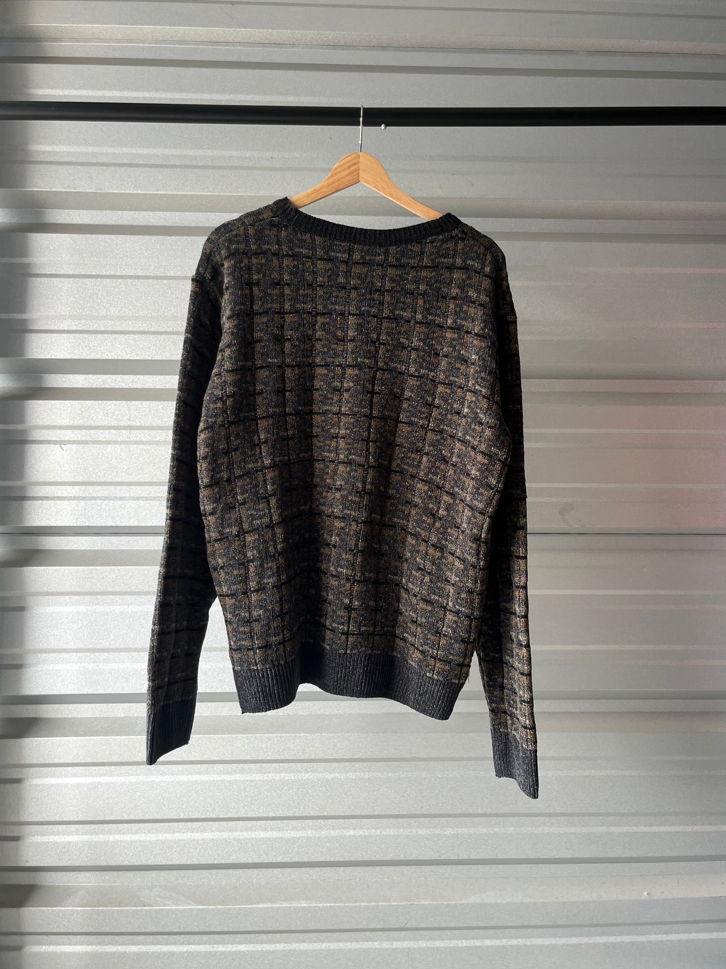 Vintage Knit Sweater - Large