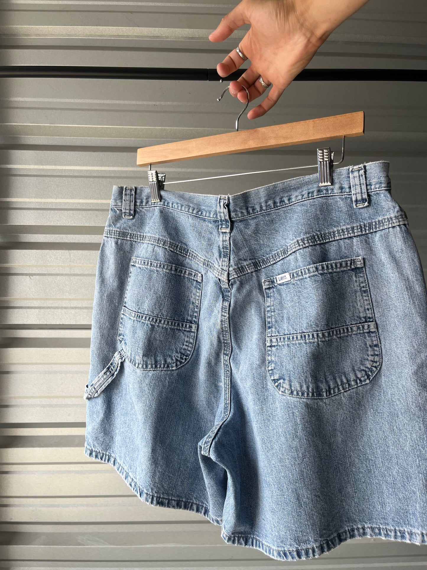 Vintage Lee Women’s Denim Shorts - 36