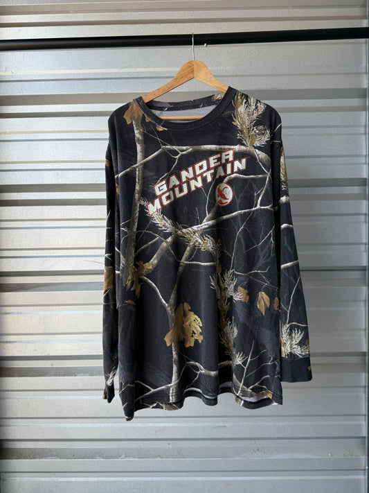 Vintage Camo Gander Mountain T-Shirt - XXL