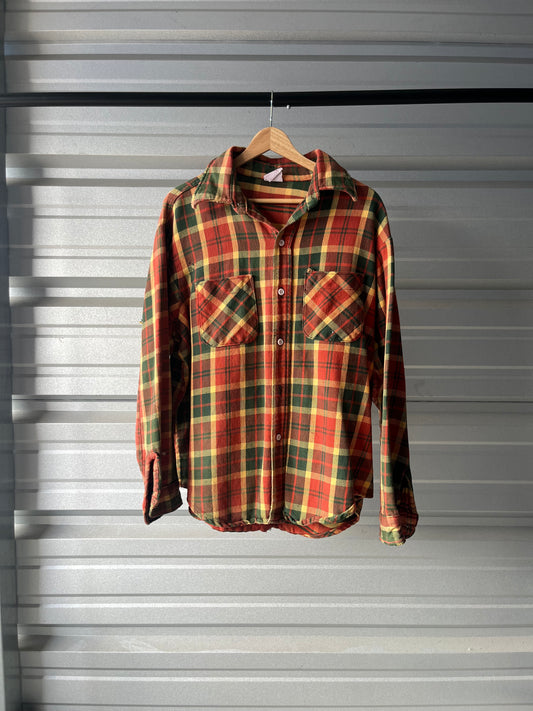 Vintage Big Mac Plaid Flannel - Large