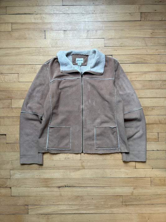 00s St John’s Bay Suede Jacket - Women’s XL