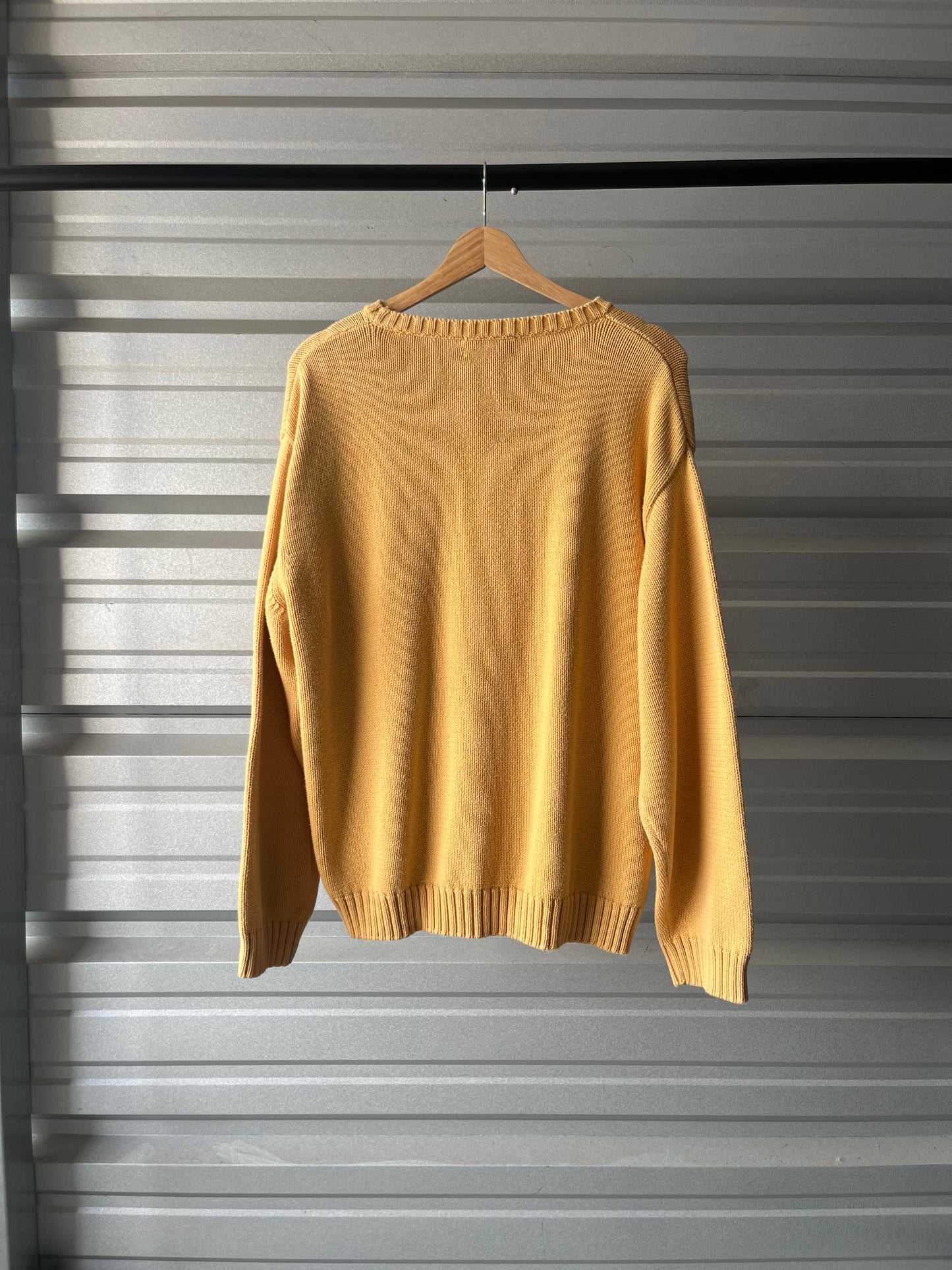 Vintage Yellow Sweater - Large