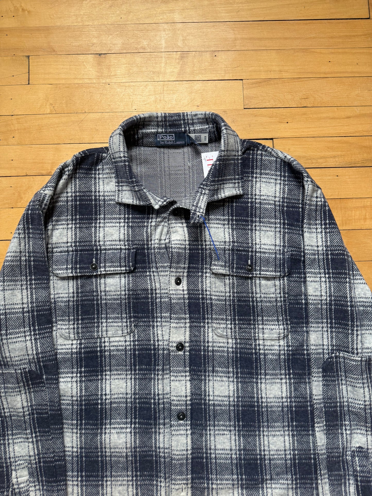 Ralph Lauren Blue Woven Flannel - XL