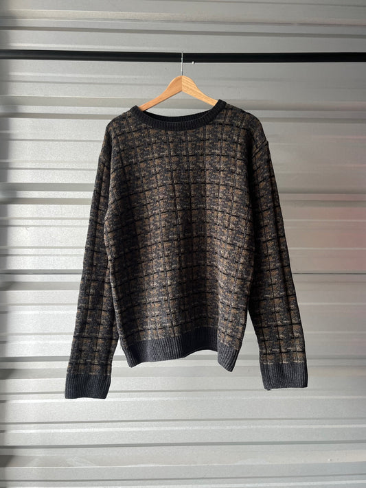 Vintage Knit Sweater - Large