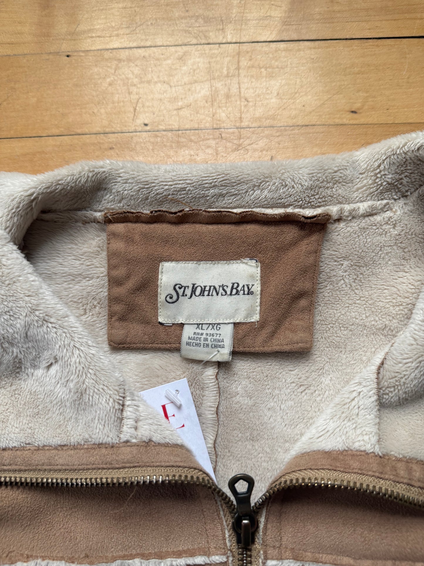 00s St John’s Bay Suede Jacket - Women’s XL