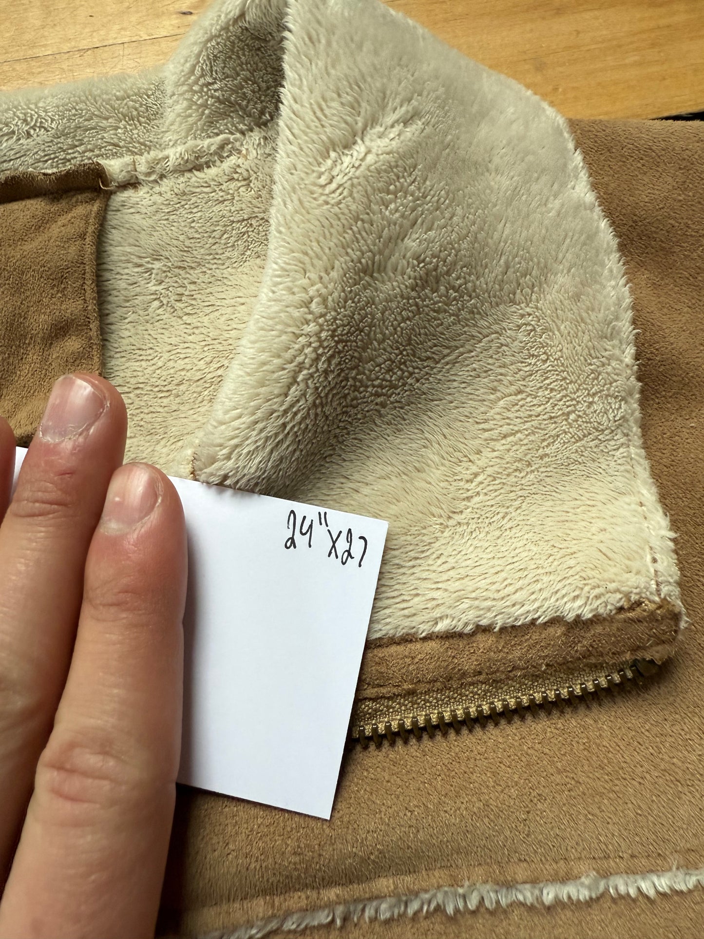 00s St John’s Bay Suede Jacket - Women’s XL